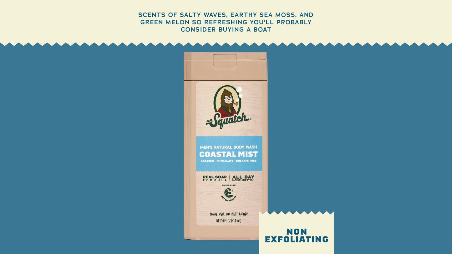 14 OZ COASTAL MIST BODY WASH - US 5124