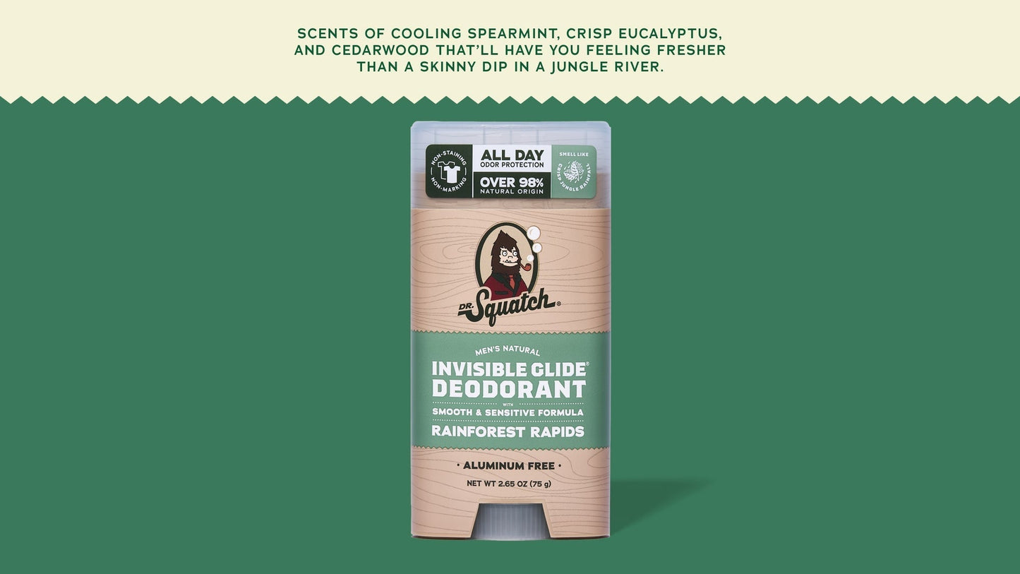 RAINFOREST RAPIDS INVISIBLE GLIDE DEODORANT - US 5255