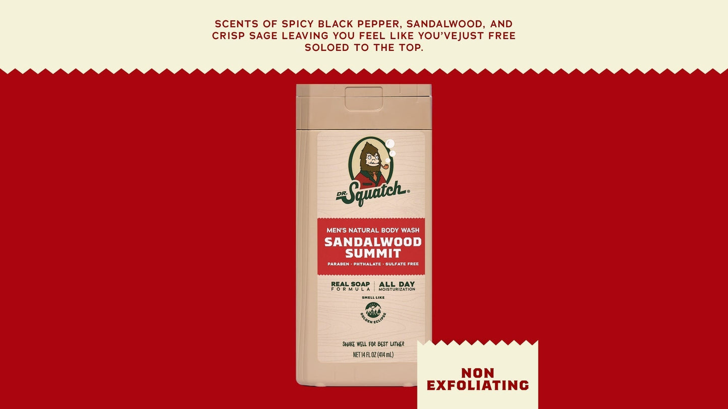 14 OZ SANDALWOOD SUMMIT BODY WASH - US 6742
