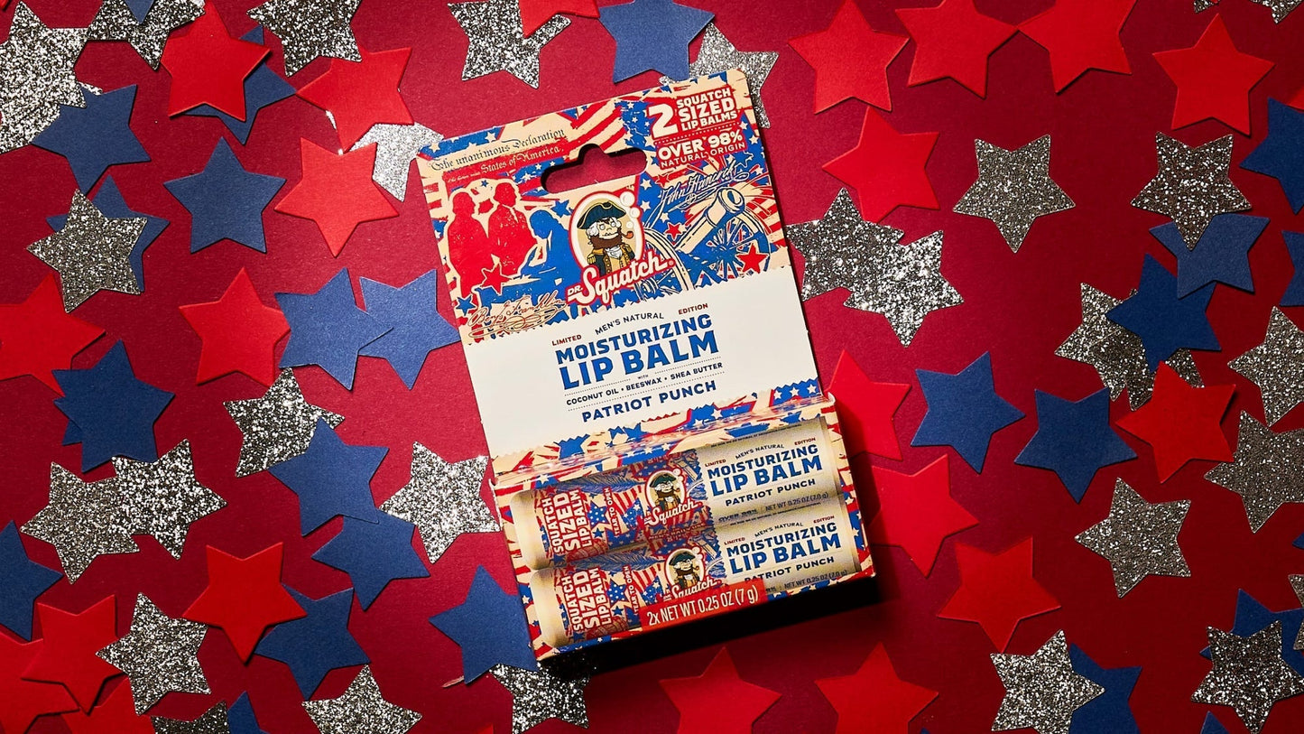 PATRIOT PUNCH LIP BALM 2-PACK - US 7821