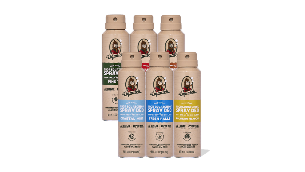 SPRAY DEODORANT 6-PACK - US 3710