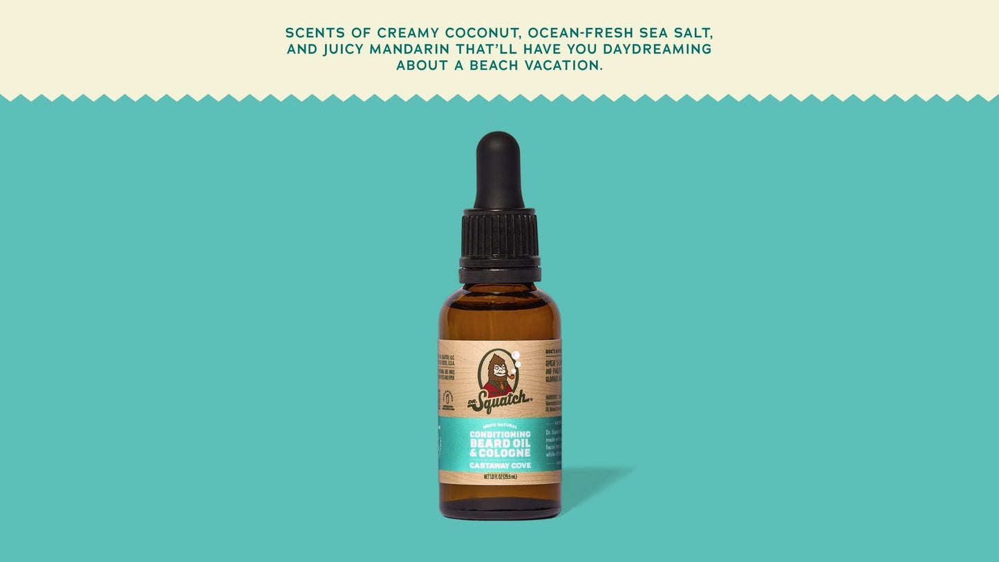 CASTAWAY COVE BEARD OIL & COLOGNE - US 5890