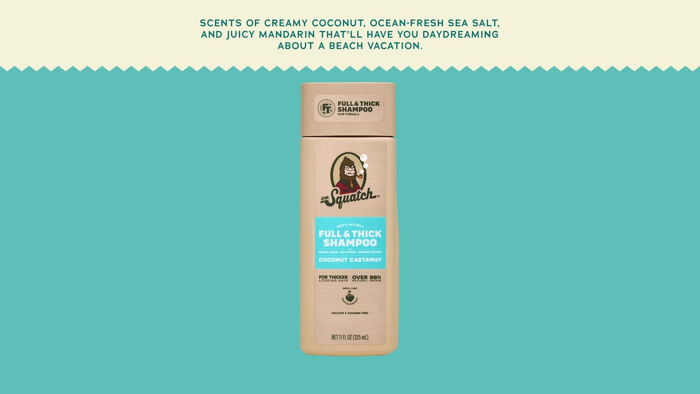COCONUT CASTAWAY FULL & THICK SHAMPOO - US 4783