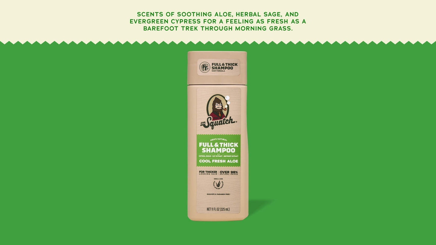 COOL FRESH ALOE FULL & THICK SHAMPOO - US 9147