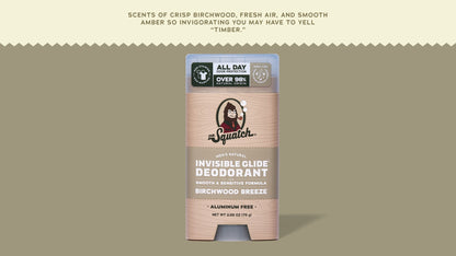 BIRCHWOOD BREEZE INVISIBLE GLIDE DEODORANT - US 7531