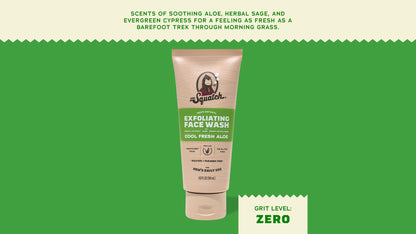 COOL FRESH ALOE EXFOLIATING FACE WASH - US 1308