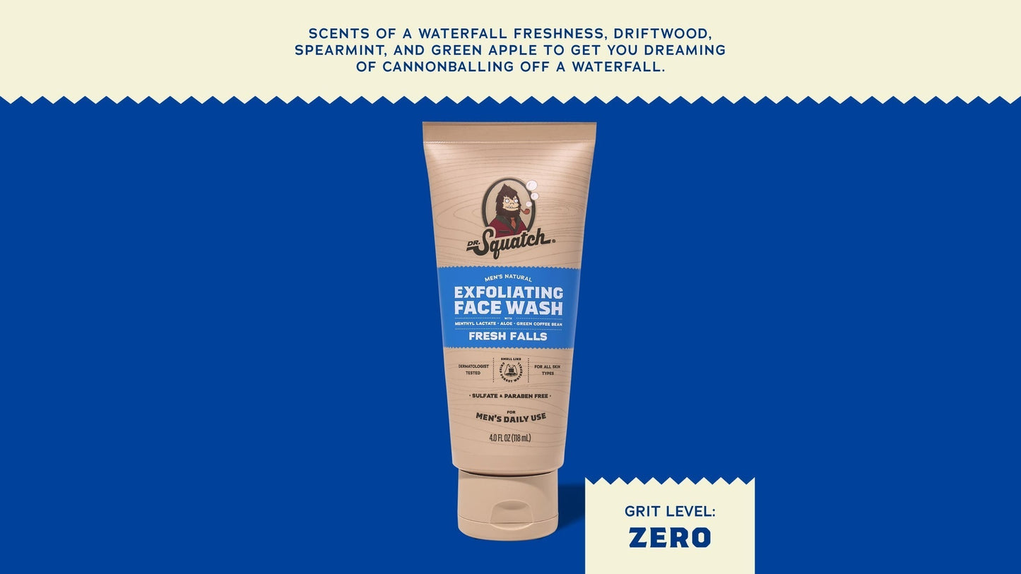 FRESH FALLS EXFOLIATING FACE WASH - US 9605