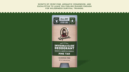 PINE TAR INVISIBLE GLIDE DEODORANT - US 2526