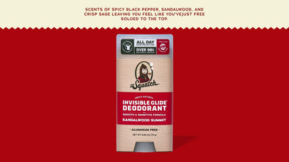 SANDALWOOD SUMMIT INVISIBLE GLIDE DEODORANT - US 3123