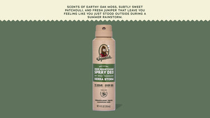 SIERRA STORM SPRAY DEODORANT - US 6769