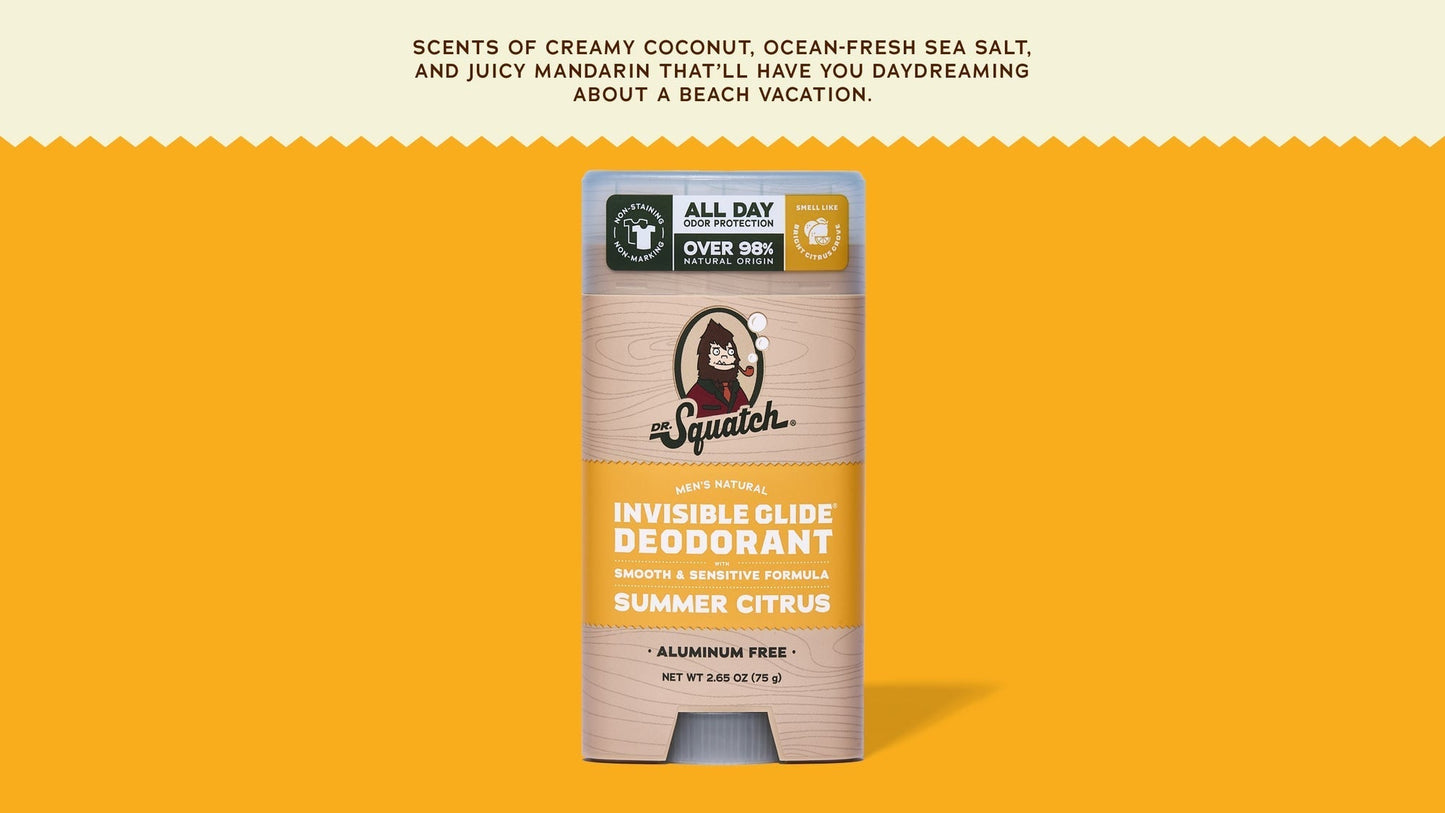 SUMMER CITRUS INVISIBLE GLIDE DEODORANT - US 4036