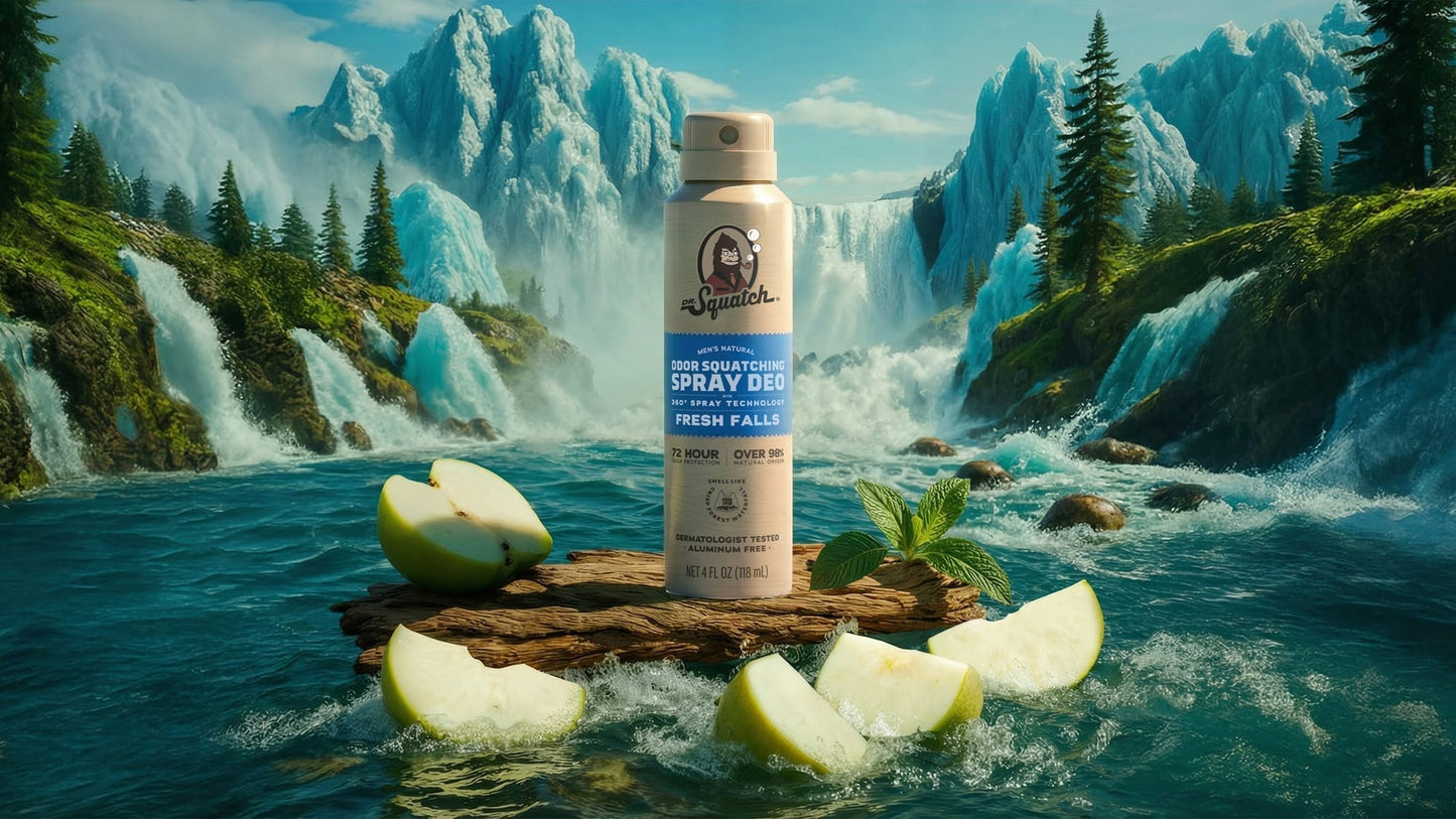 FRESH FALLS SPRAY DEODORANT - US 9343