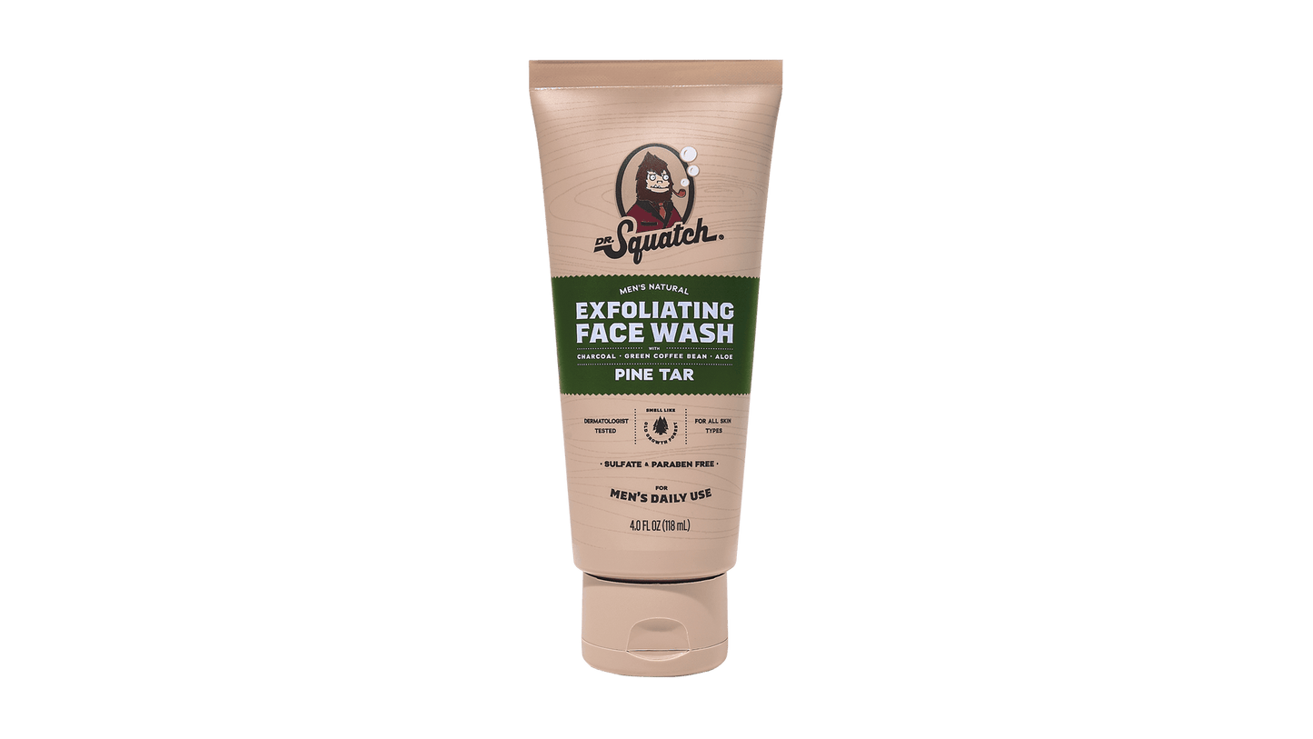 PINE TAR EXFOLIATING FACE WASH - US 4583