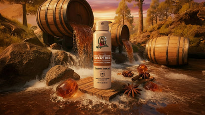 WOOD BARREL BOURBON SPRAY DEODORANT - US 8400