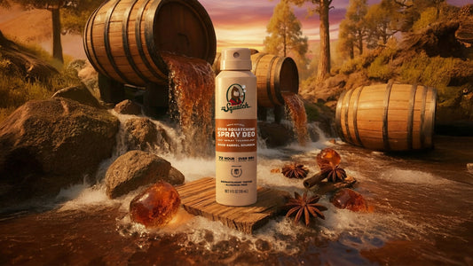 WOOD BARREL BOURBON SPRAY DEODORANT - US 8400